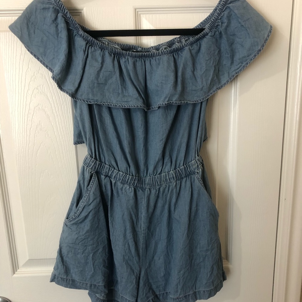 Denim Express romper